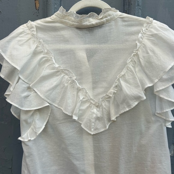 Veronica Beard Jaliyah Blouse, size M - Picture 8 of 13